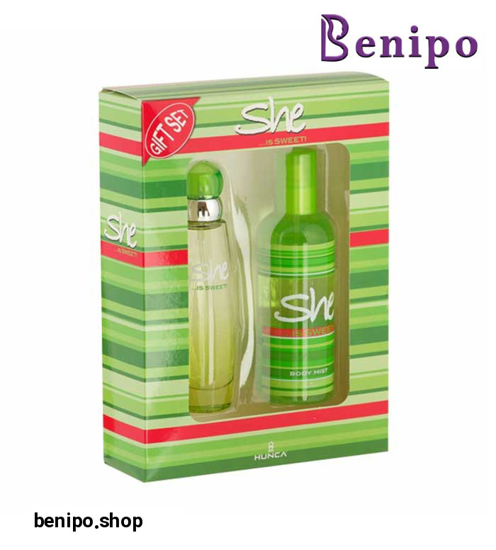 ست هدیه ادوتویلت و بادي اسپلش زنانه سوییت