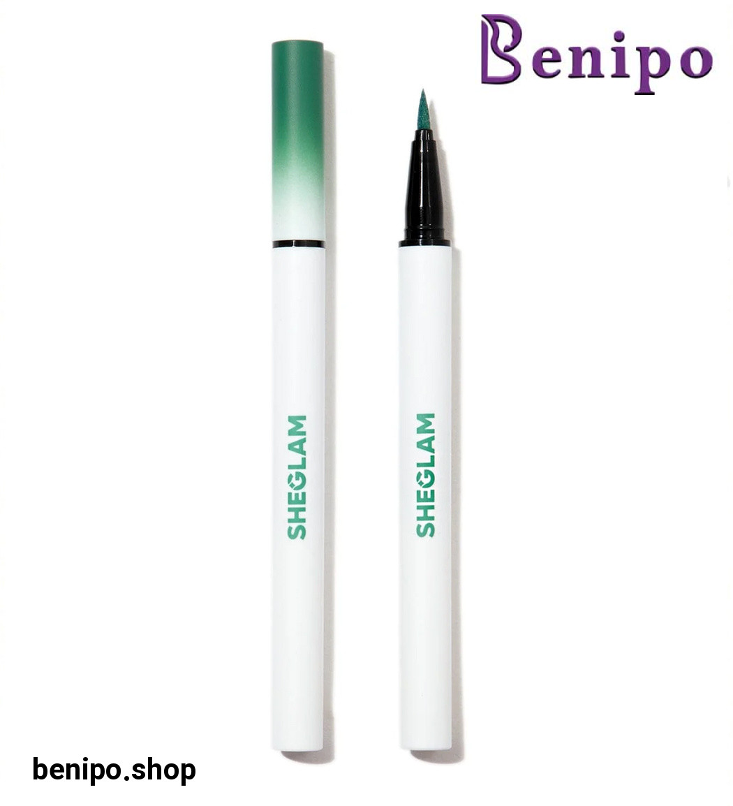 خط چشم مایع رنگی