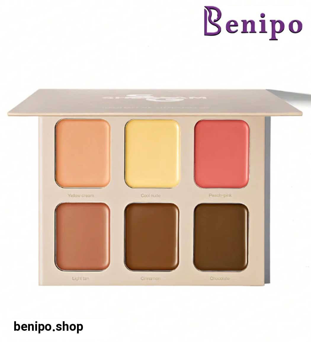 پالت 6 رنگ کانتور صورت