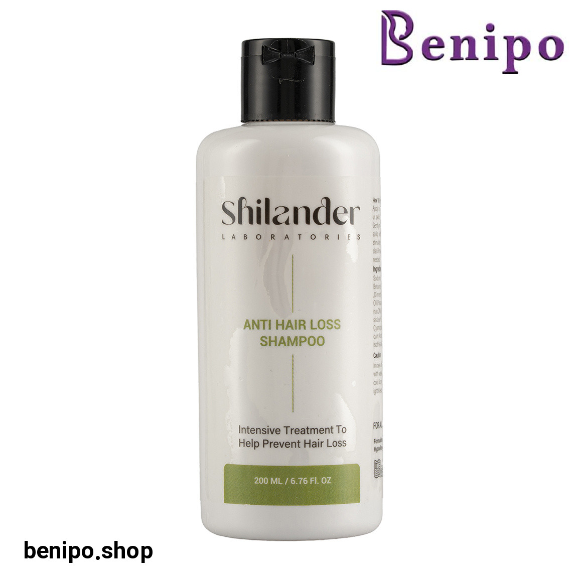 شامپو تقویت کننده و ضد ریزش مو حجم 200 میلی لیتر