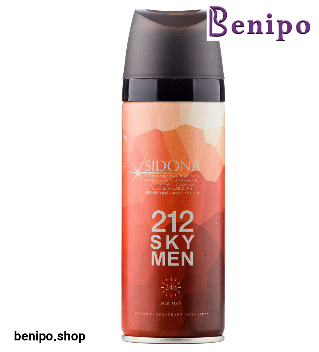 اسپری دئودورانت مردانه مدل 212Sky حجم 200میل