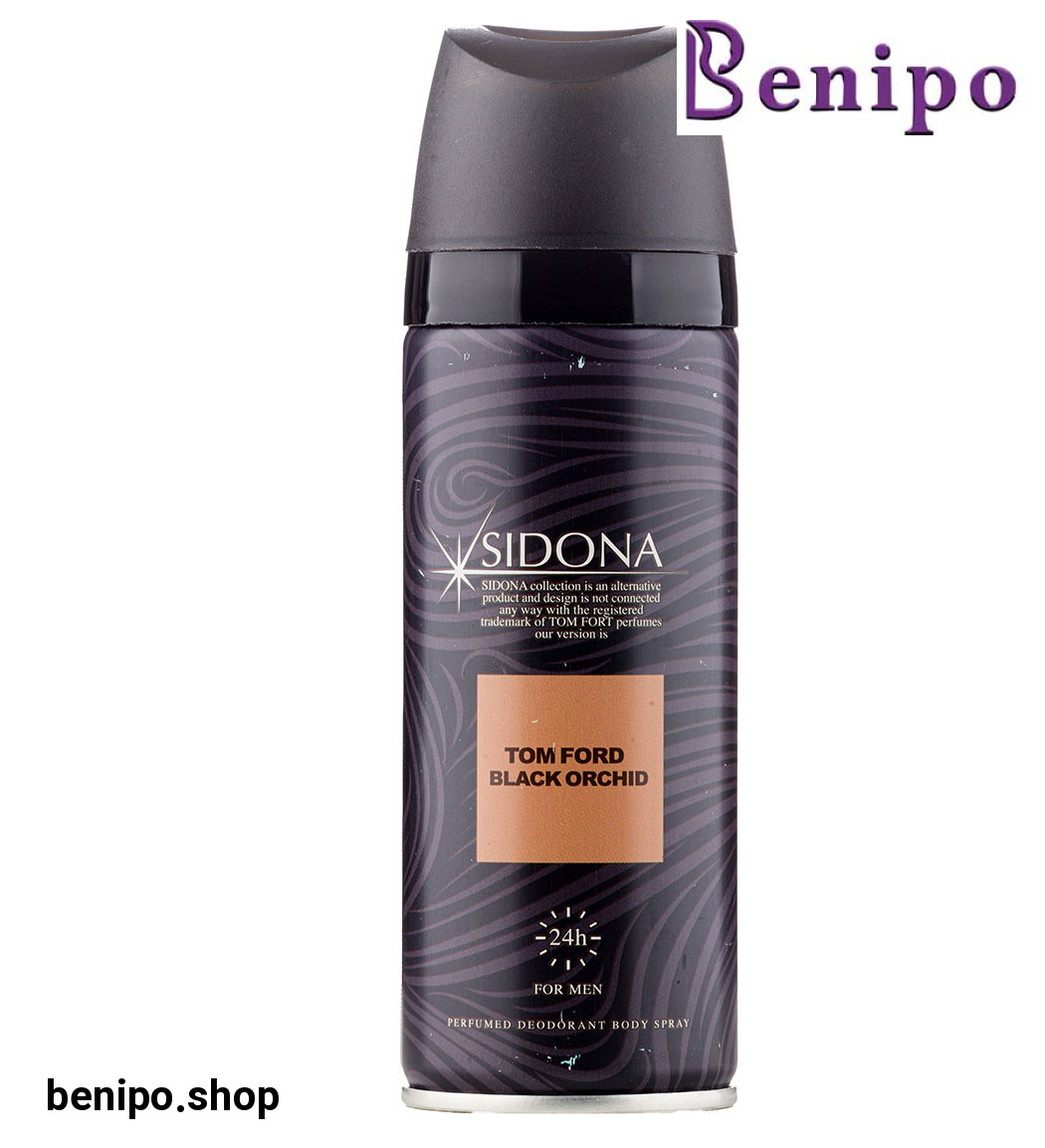 اسپری دئودورانت مردانه مدل Black Orchid حجم 200میل