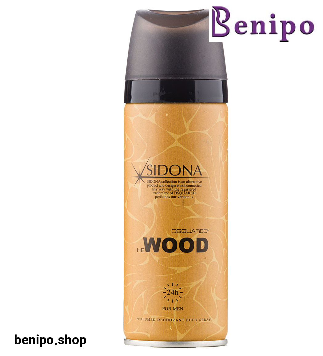 اسپری دئودورانت مردانه مدل He Wood حجم 200میل