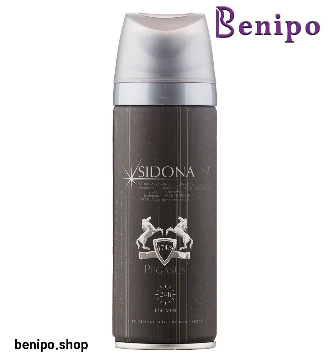 اسپری دئودورانت مردانه مدل Pegasus حجم 200میل