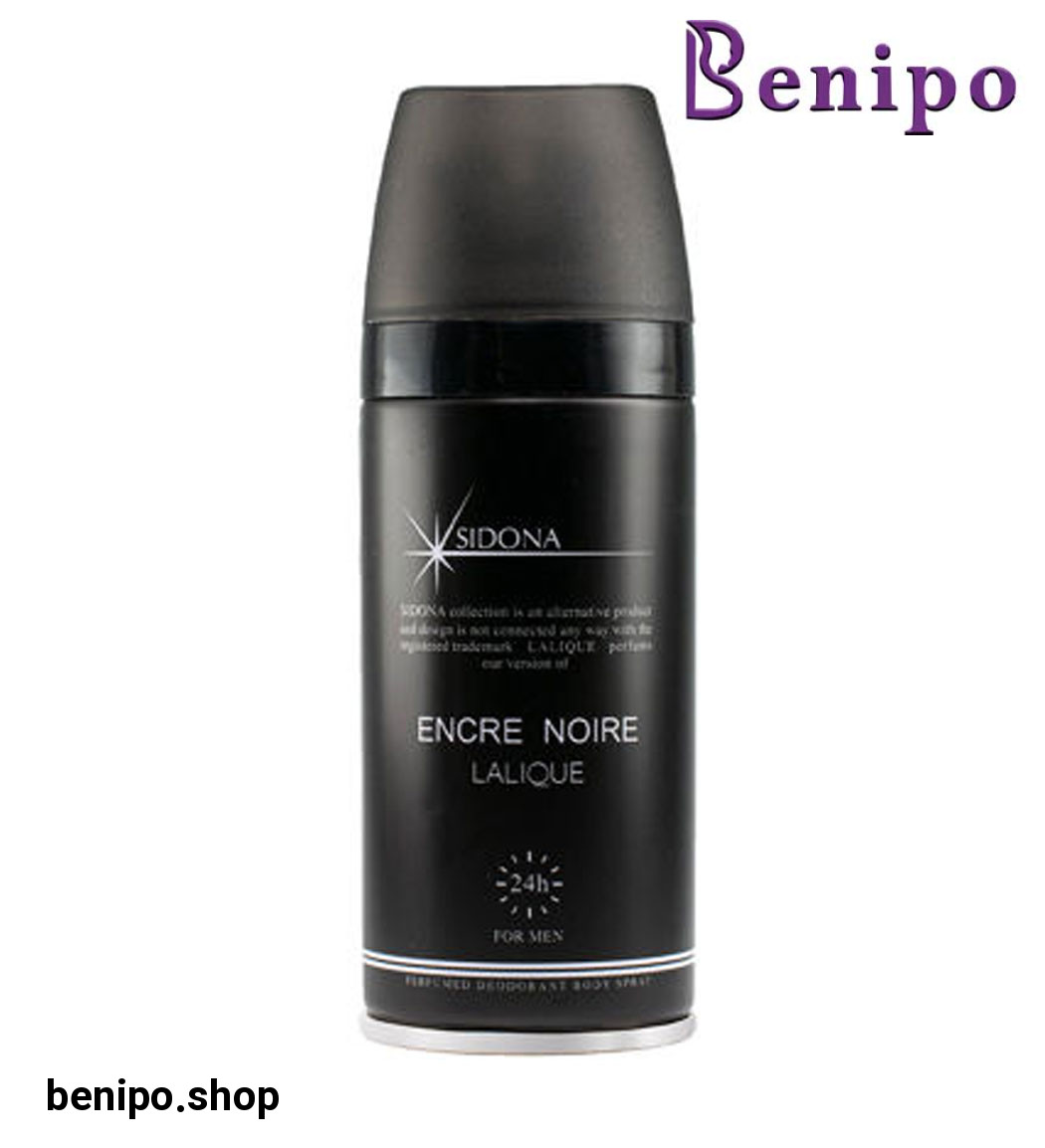 اسپری دئودورانت بدن زنانه مدل Encre Noire حجم 150میل