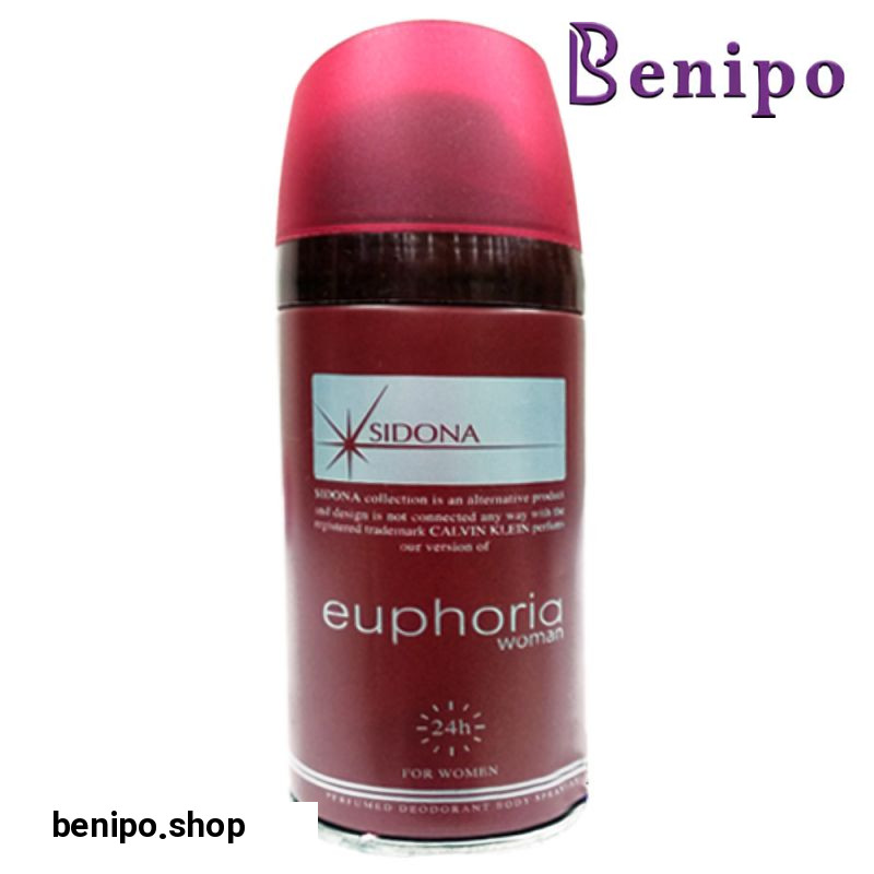 اسپری دئودورانت بدن مردانه مدل Euphoria حجم 150میل