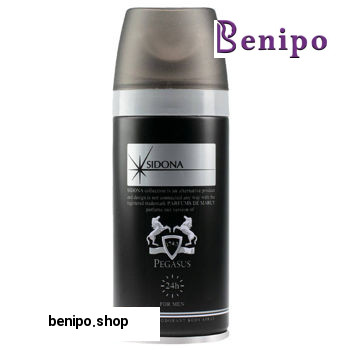 اسپری دئودورانت بدن مردانه مدل Pegasus حجم 150میل