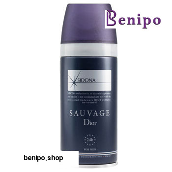 اسپری دئودورانت بدن مردانه مدل Sauvage حجم 150میل