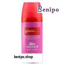 اسپری دئودورانت بدن زنانه مدل Touch oF Pink حجم 150میل