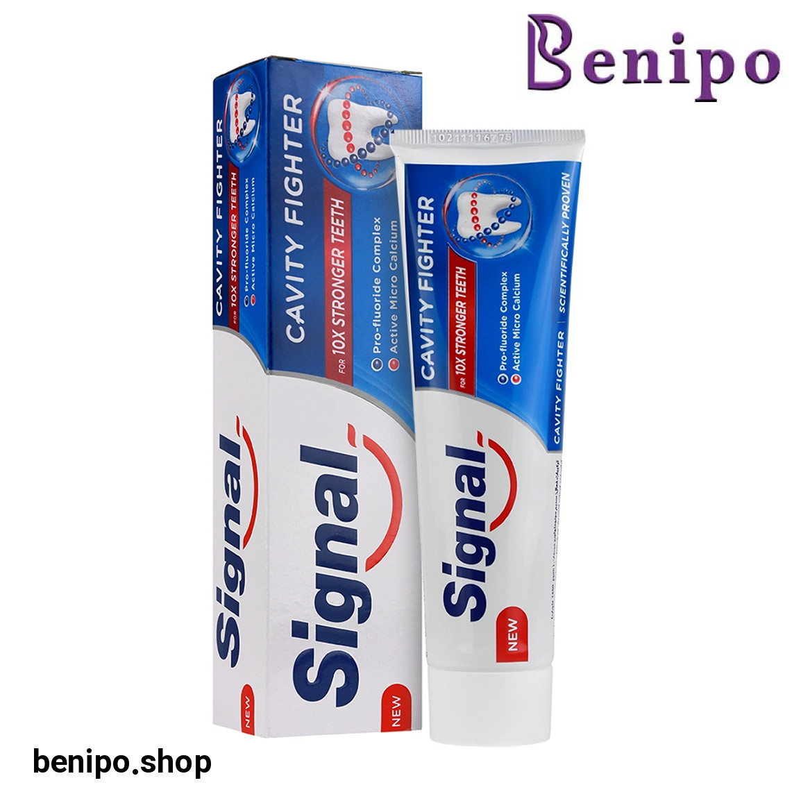 خمیردندان ضد پوسیدگی با میکرو کلسیم فعال 50میل