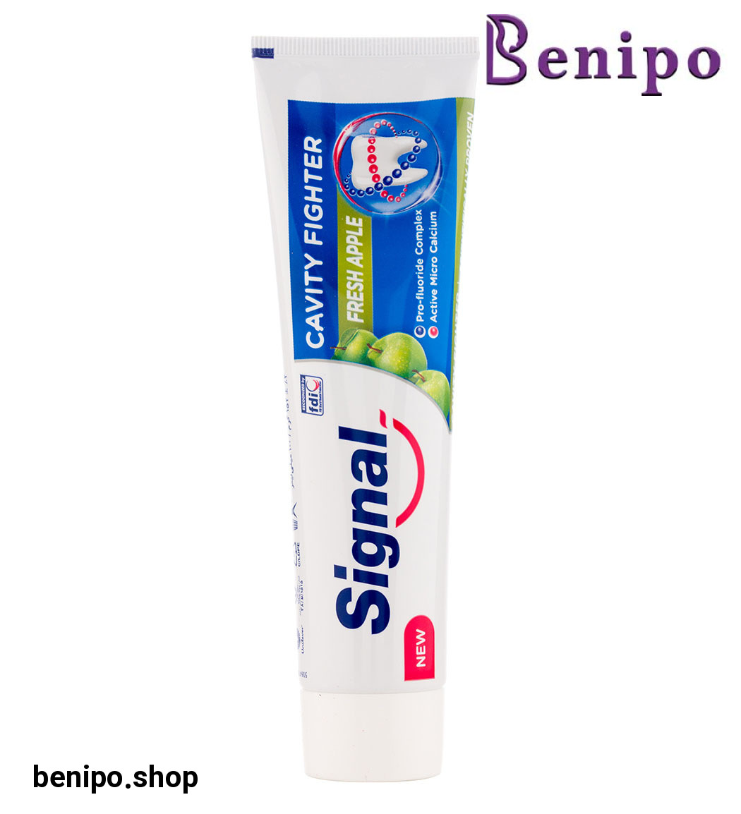 خمیردندان 100 میل ضدپوسیدگی سیب