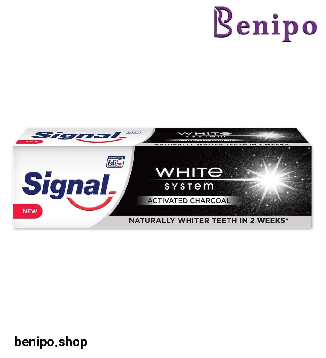 خمیر دندان سفید کننده زغالی 75 میلی لیتر