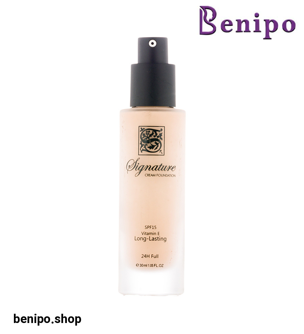 کرم پودر پمپی آرگان دارای SPF15 حاوی ویتامین E حجم 30 میلی لیتر