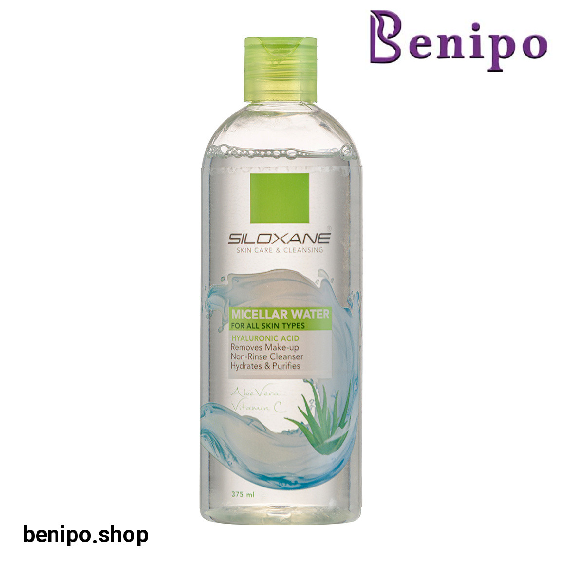 میسلارواتر آلوئه ورا مناسب انواع پوست 375 میل