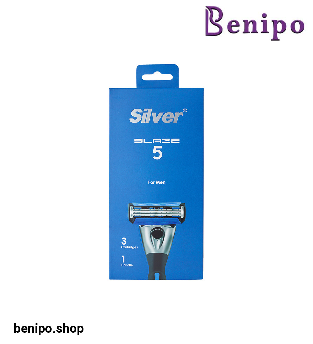 تیغ اصلاح 5 لبه مردانه مدل Blaze
