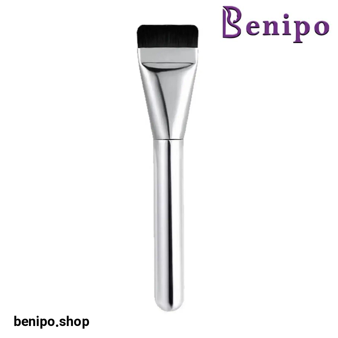 براش سر تخت کرم پودر مدل سیلور ارسال با رنگ رندوم