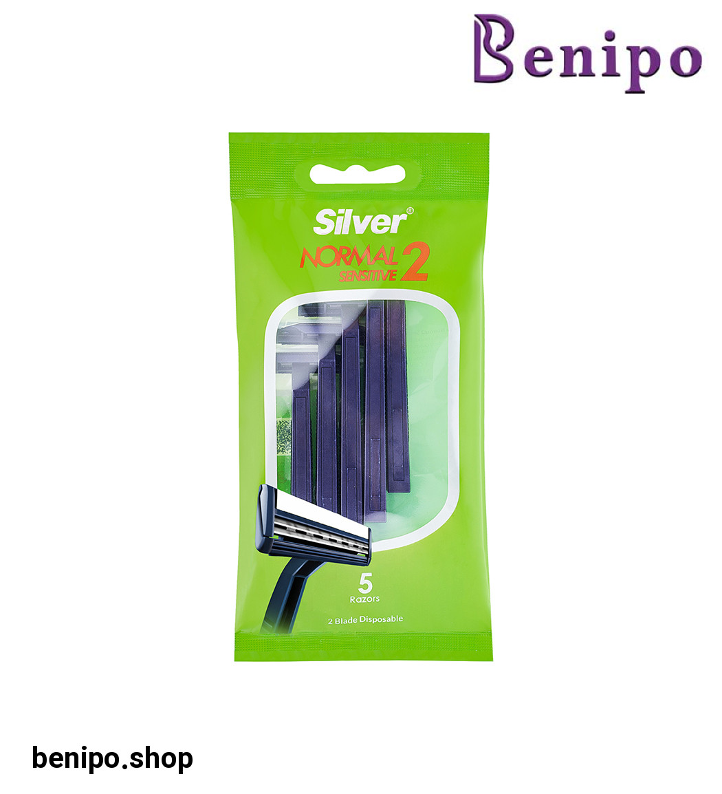 خودتراش مدل Normal 2 Sensitive بسته 5 عددی