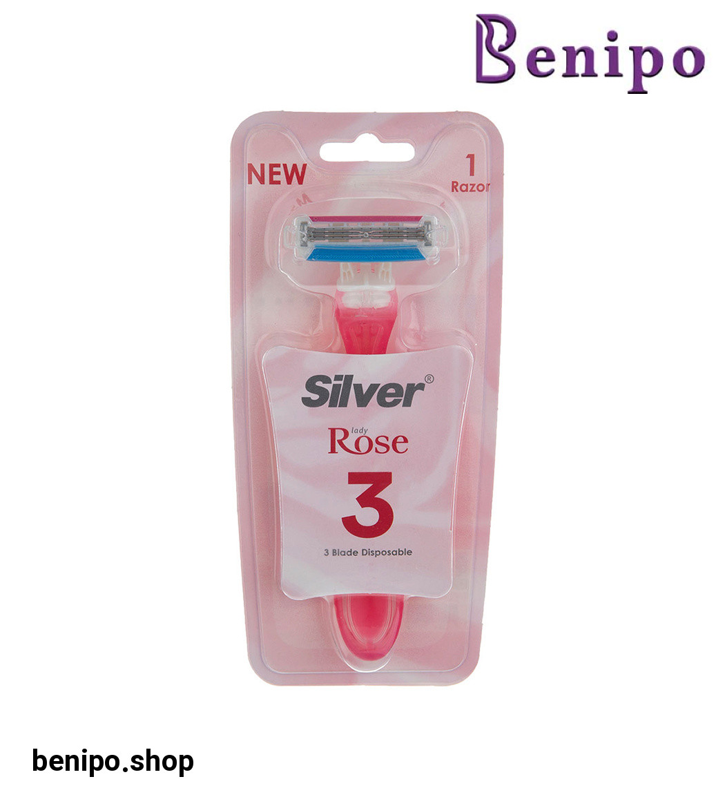 تیغ زنانه Rose سه لبه چند بار مصرف 1 عددی