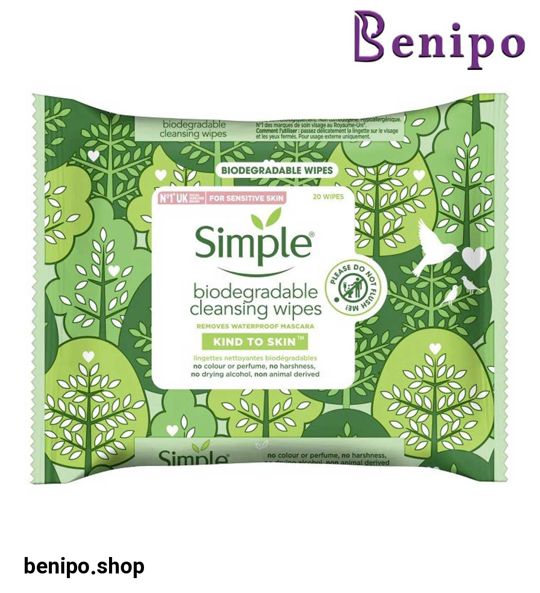 دستمال مرطوب پاک کننده مات و سم زدایی روزانه پوست مخصوص پوست چرب