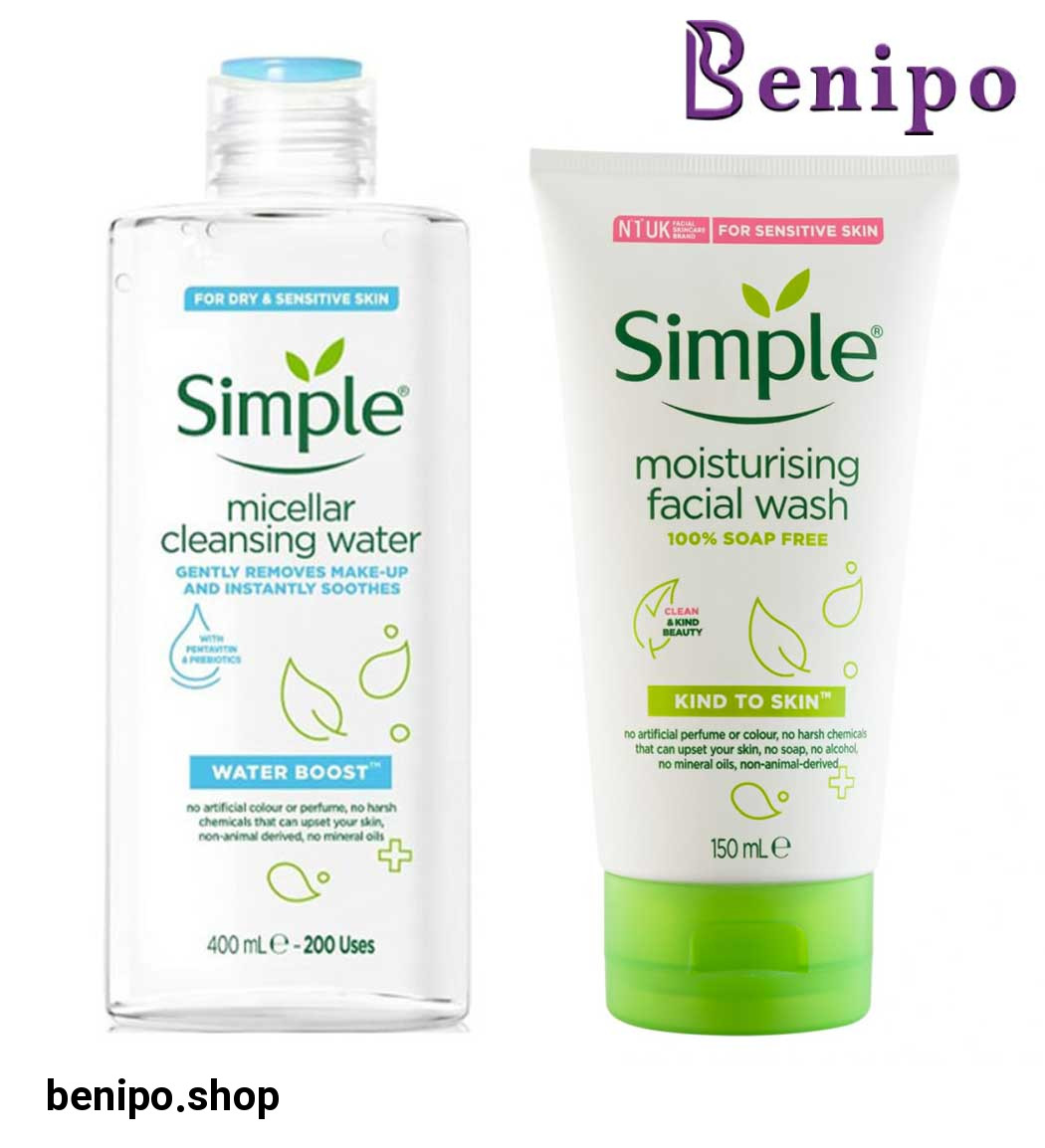 پک شوینده صورت مخصوص پوست خشک