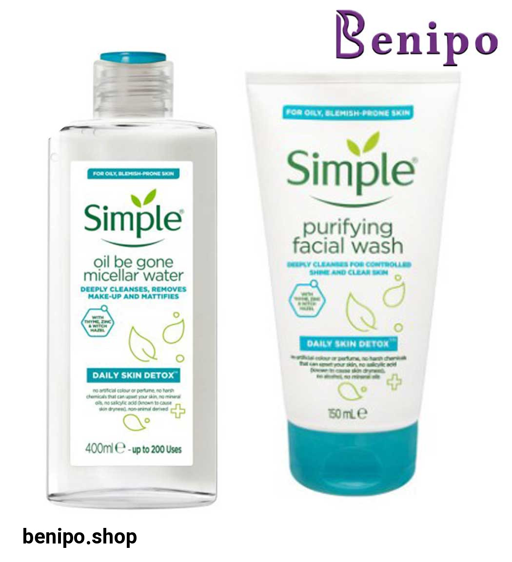 پک شوینده صورت مخصوص پوست چرب