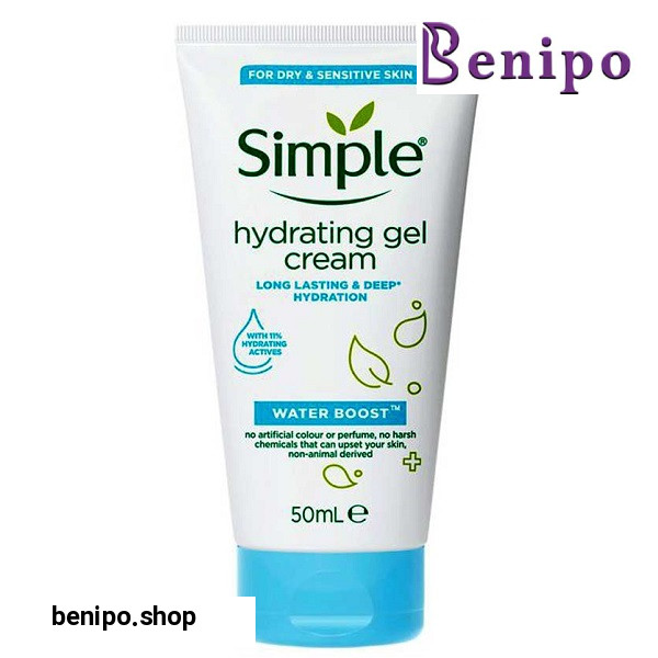 ژل کرم آبرسان و مرطوب کننده هیدراته 50میل