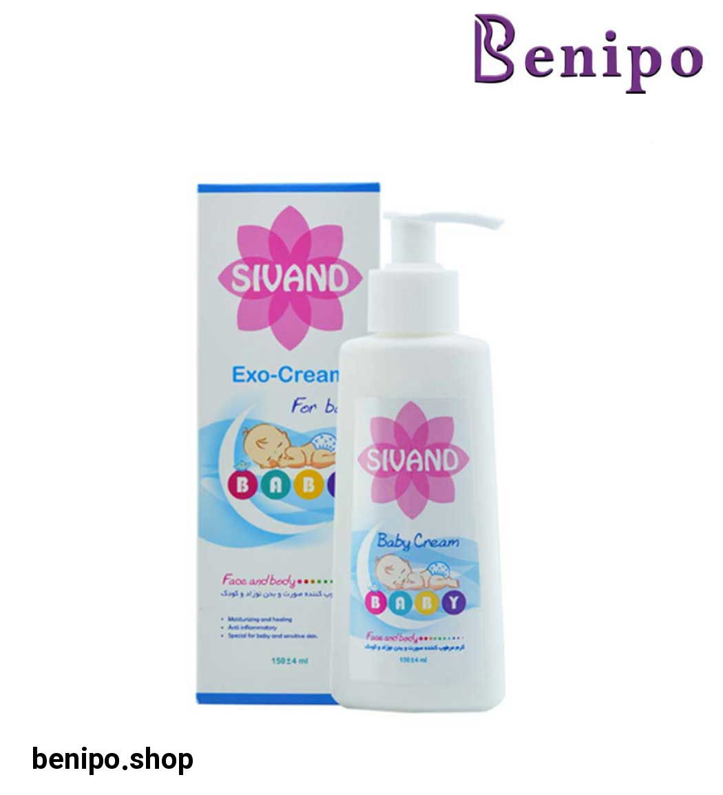 کرم مرطوب کننده صورت و بدن نوزاد و کودک 150میل