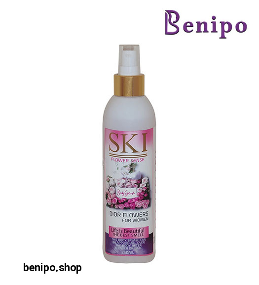بادی اسپلش زنانه Dior Flowers حجم 250میل