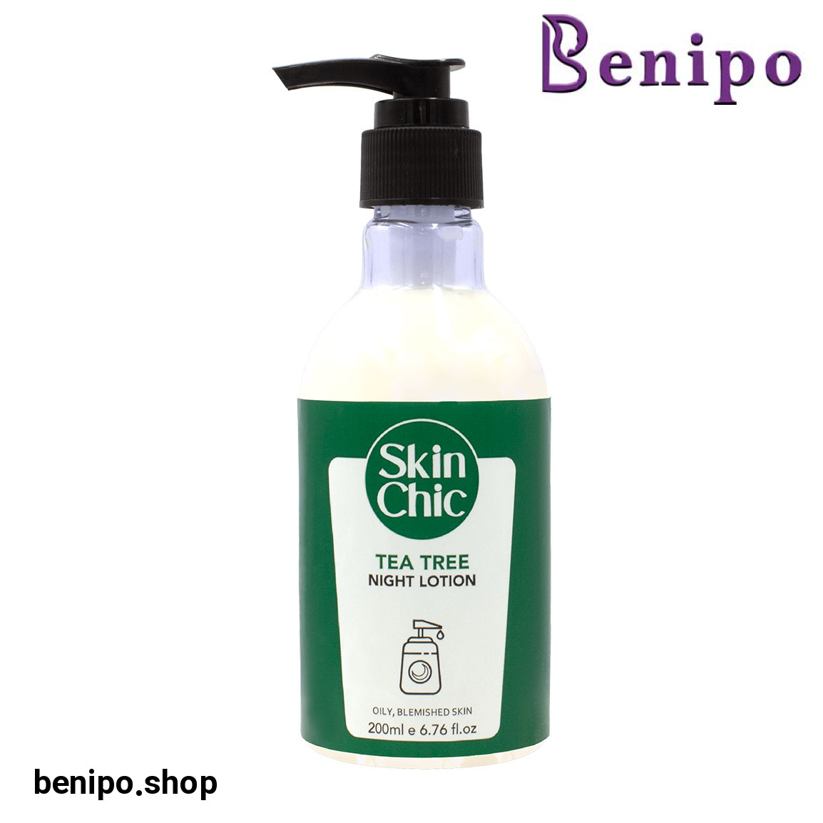 لوسیون شب حاوی روغن درخت چای حجم  200 میلی لیتر