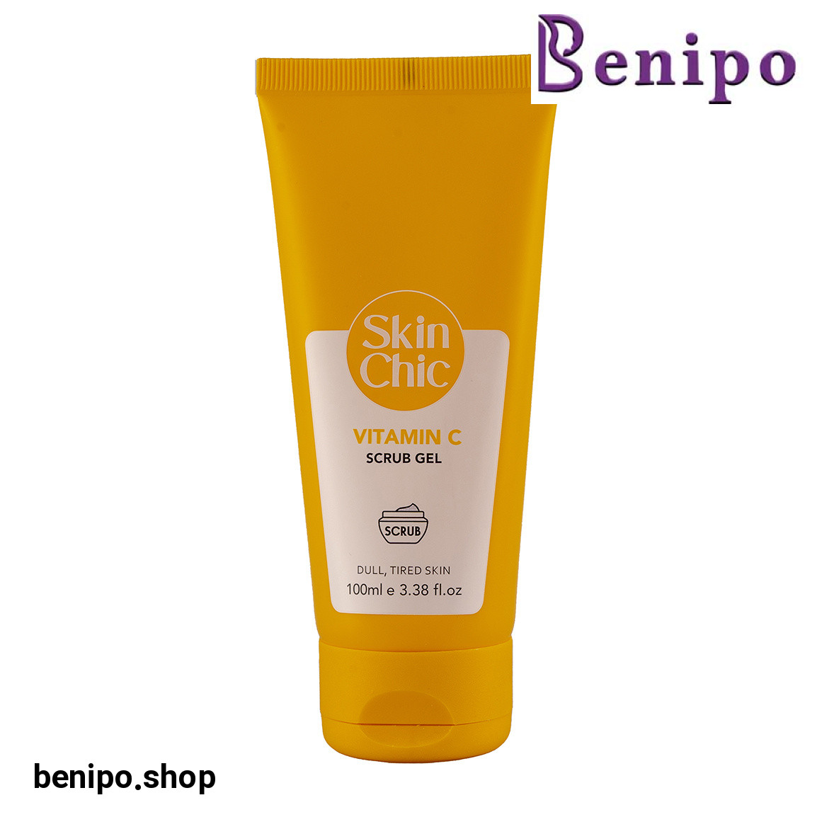 ژل اسکراب بدن حاوی ویتامین C حجم 100میلی لیتر