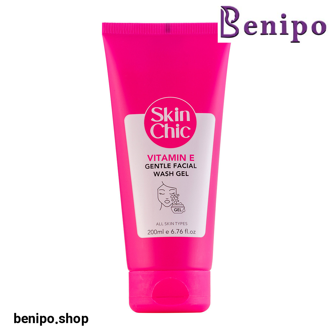 ژل شستشوی صورت حاوی ویتامین E حجم 200 میلی لیتر