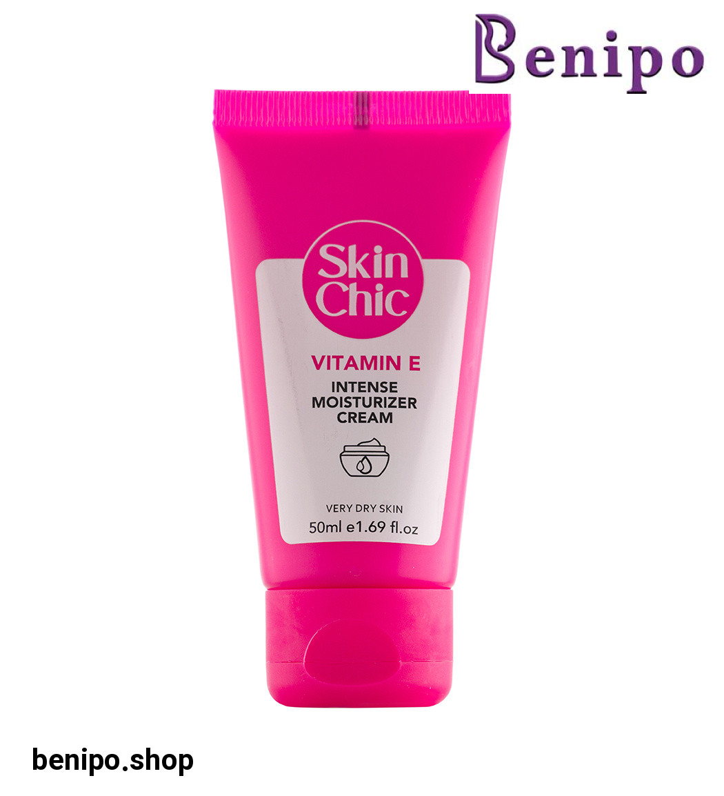 کرم مرطوب کننده اینتس حاوی ویتامین E حجم 50 میلی لیتر