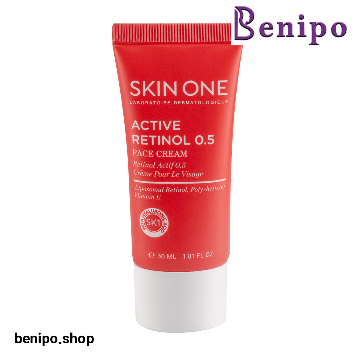 کرم صورت حاوی رتینول 0.5 درصد حجم 30 میلی لیتر