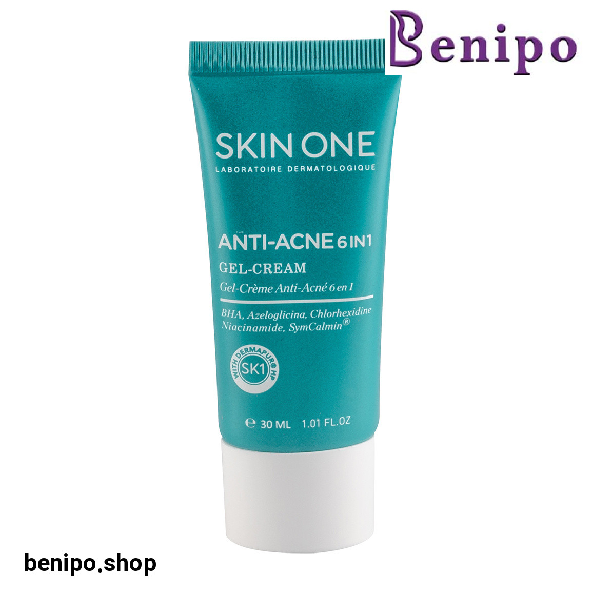 ژل کرم 6 در 1 مناسب پوست های آکنه دار حجم 30میلی لیتر