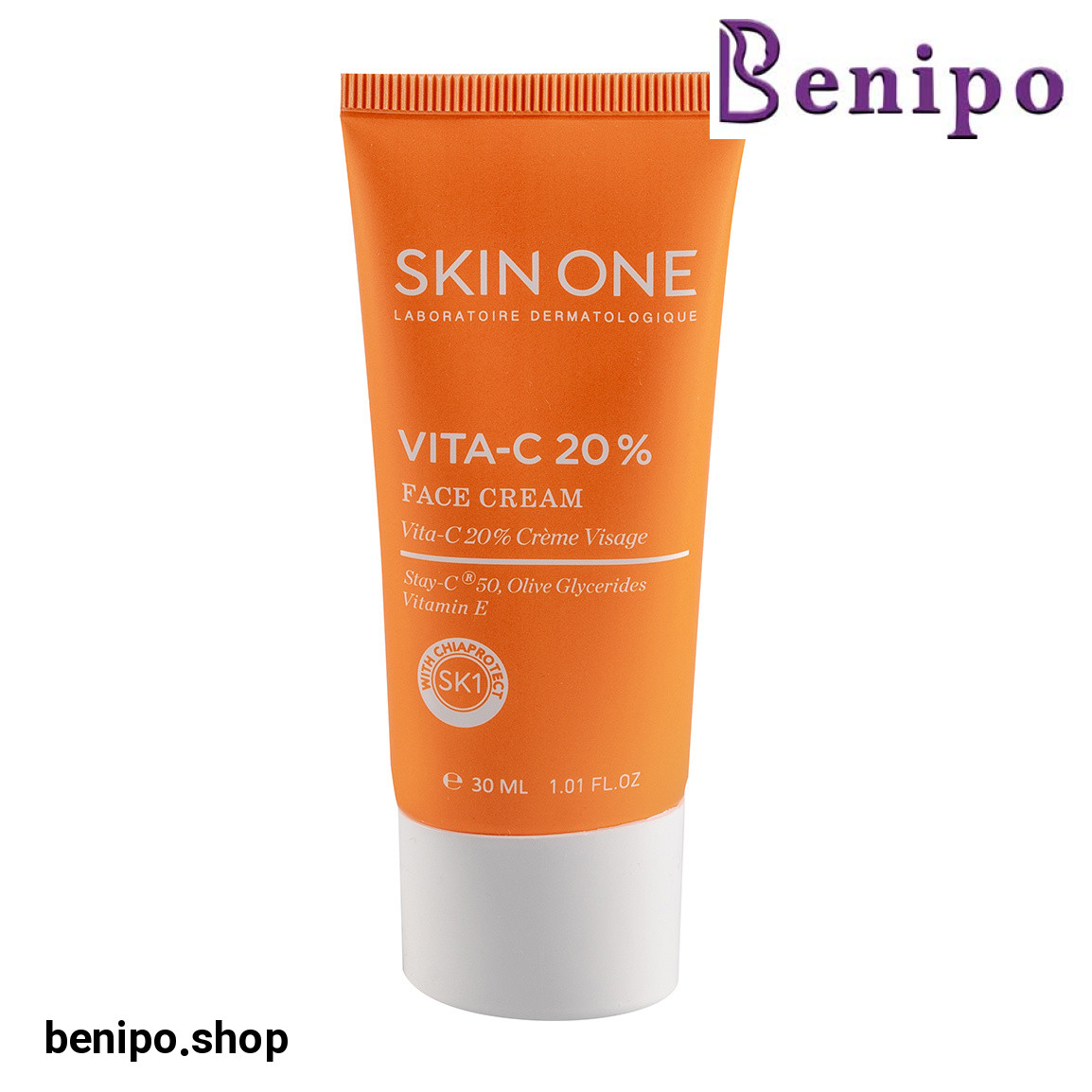 کرم صورت دارای ویتامین سی 20 درصد حجم 30 میلی لیتر