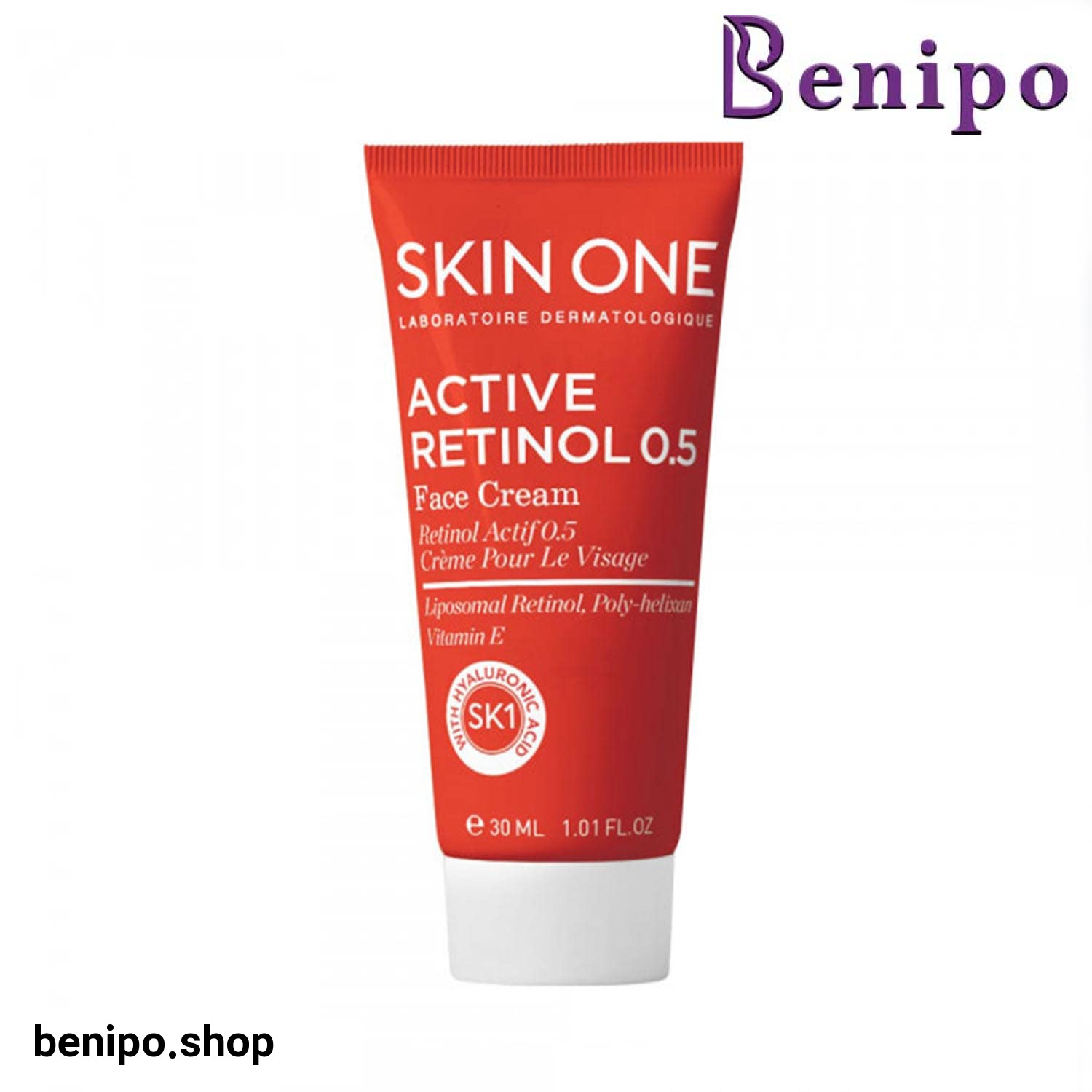 کرم ضد چروک صورت رتینول 0.5 اسکین وان