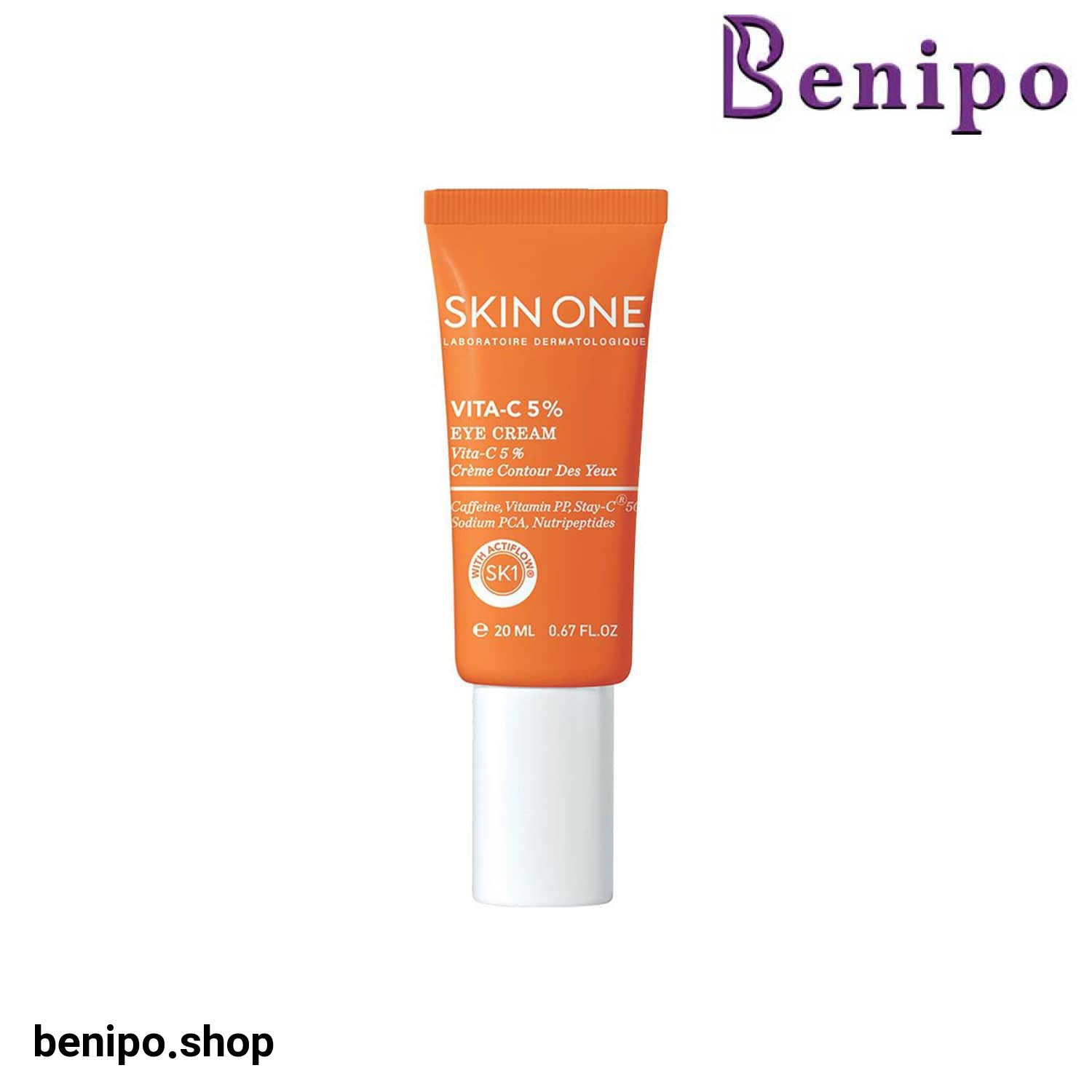 کرم دور چشم ویتامین C اسکین وان