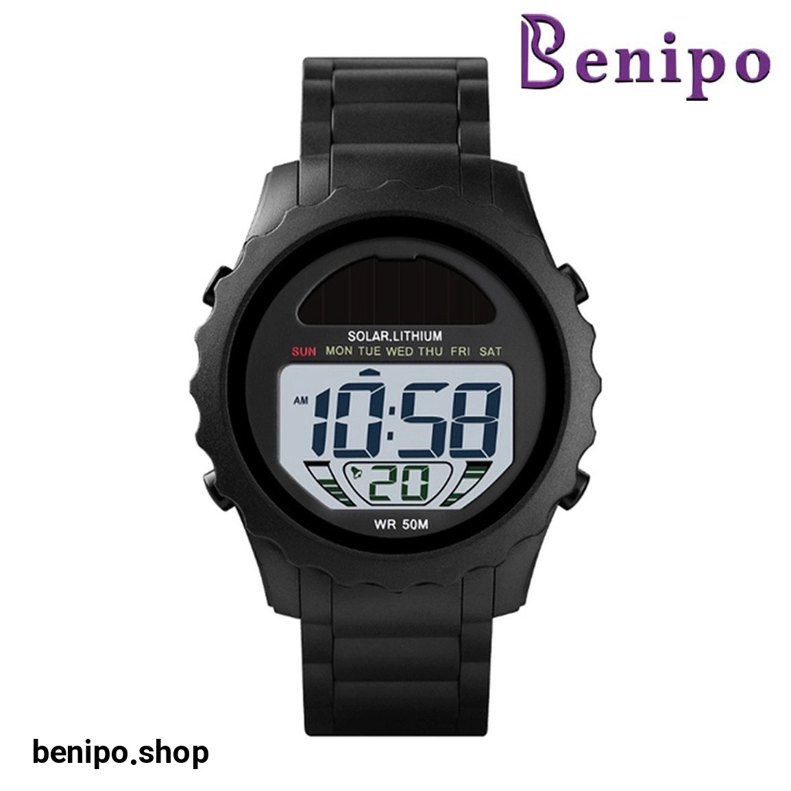 ساعت دیجیتال مردانه مدل 1585Black