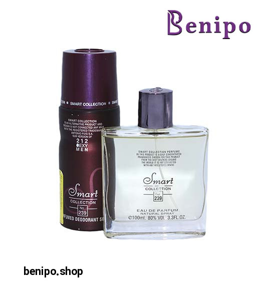 ست ادوپرفیوم و اسپری مردانه مدل 212