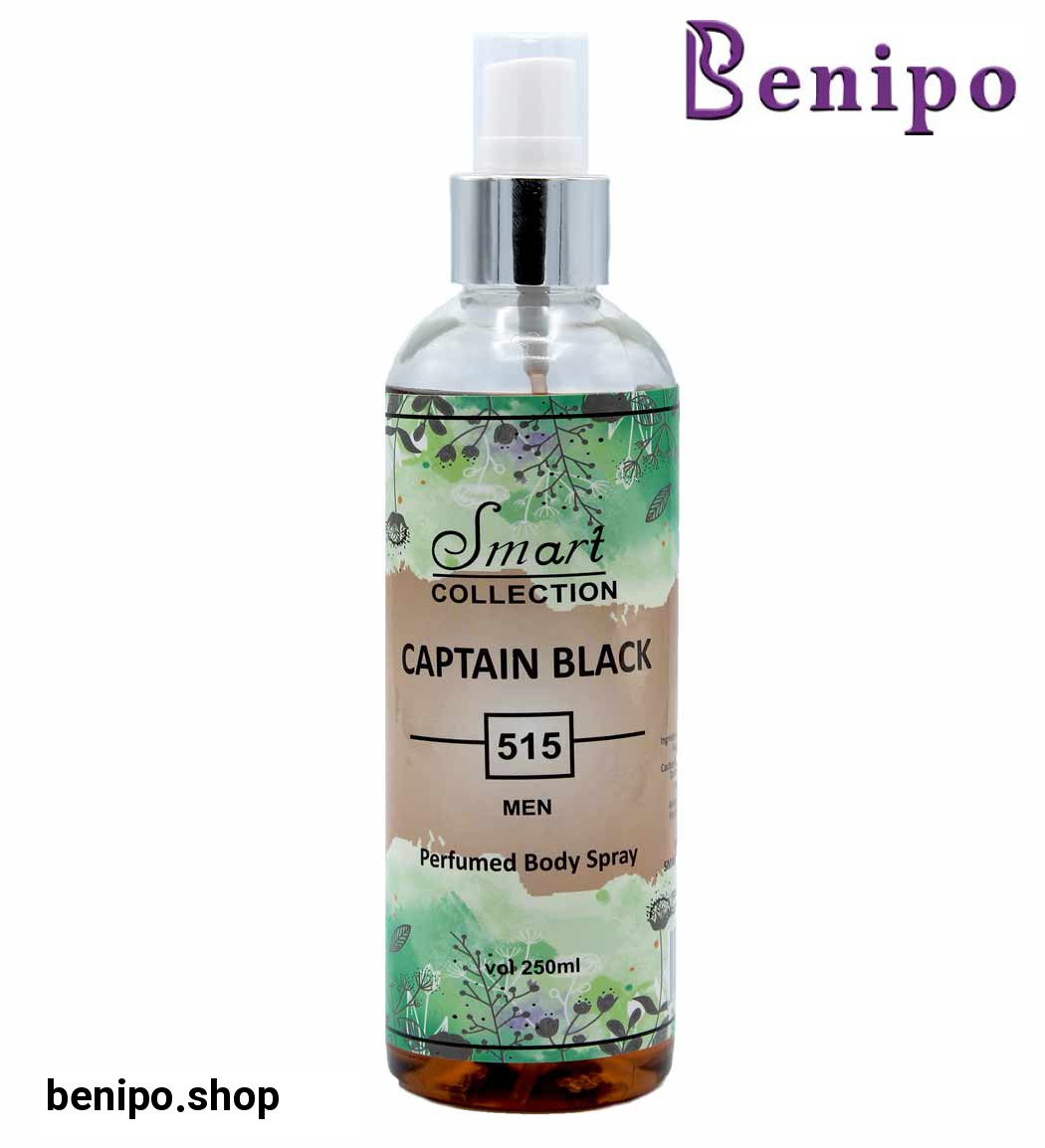 بادی اسپلش مردانه مدل کاپیتان بلک حجم 250 میلی لیتر