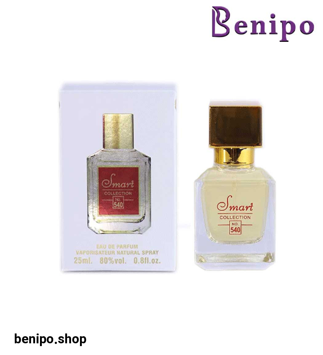 عطر جیبی زنانه مدل باکارات رژ کد 540 حجم 25 میل