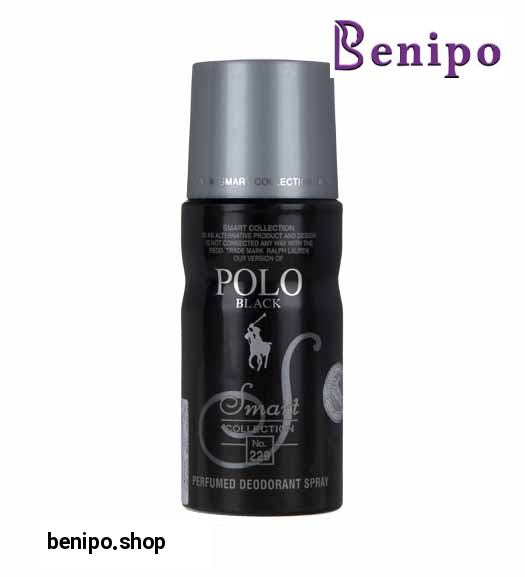 اسپری مردانه پولو بلک حجم 150میل