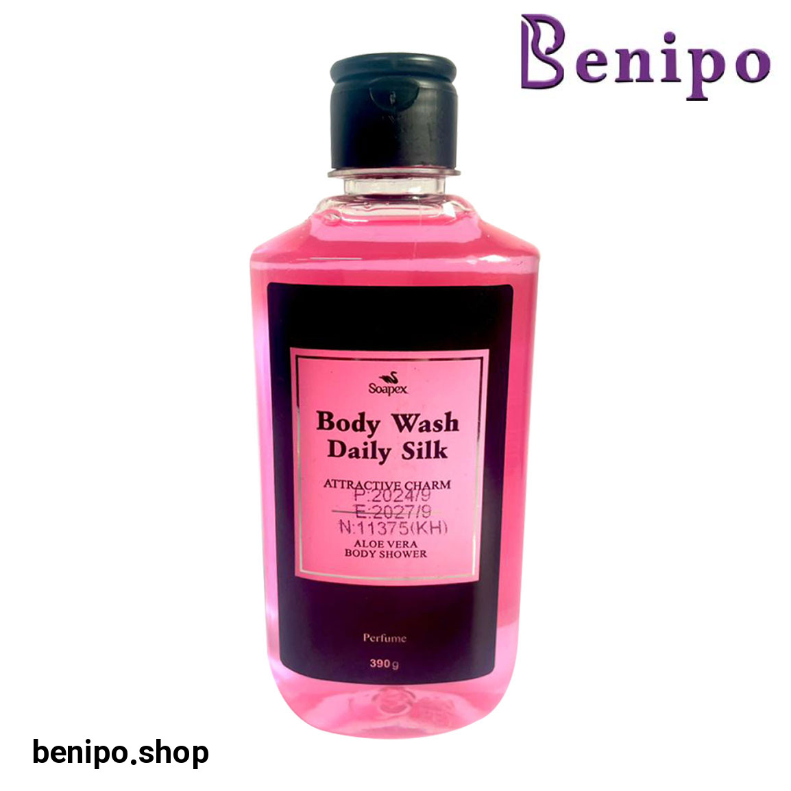 شامپو بدن روزانه آلوئه ورا صورتی 390میل