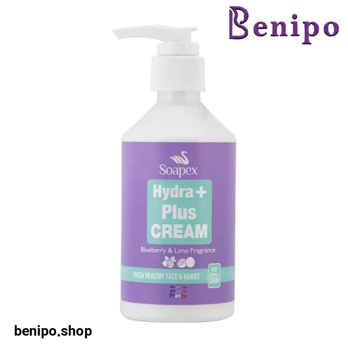 کرم آبرسان حاوی عصاره بلوبری و لیمو حجم 250 میلی لیتر