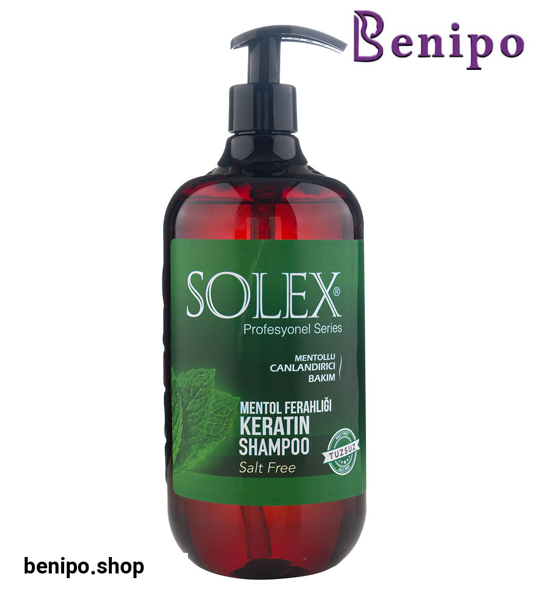 شامپو کراتین حاوی عصاره نعنا حجم 1000 میل