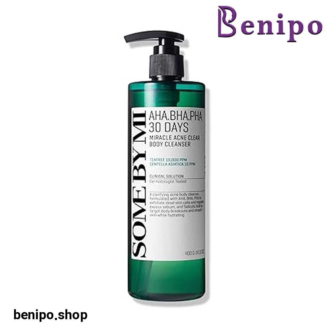 شوینده بدن ضدجوش 30 روزه حجم 400 میلی لیتر