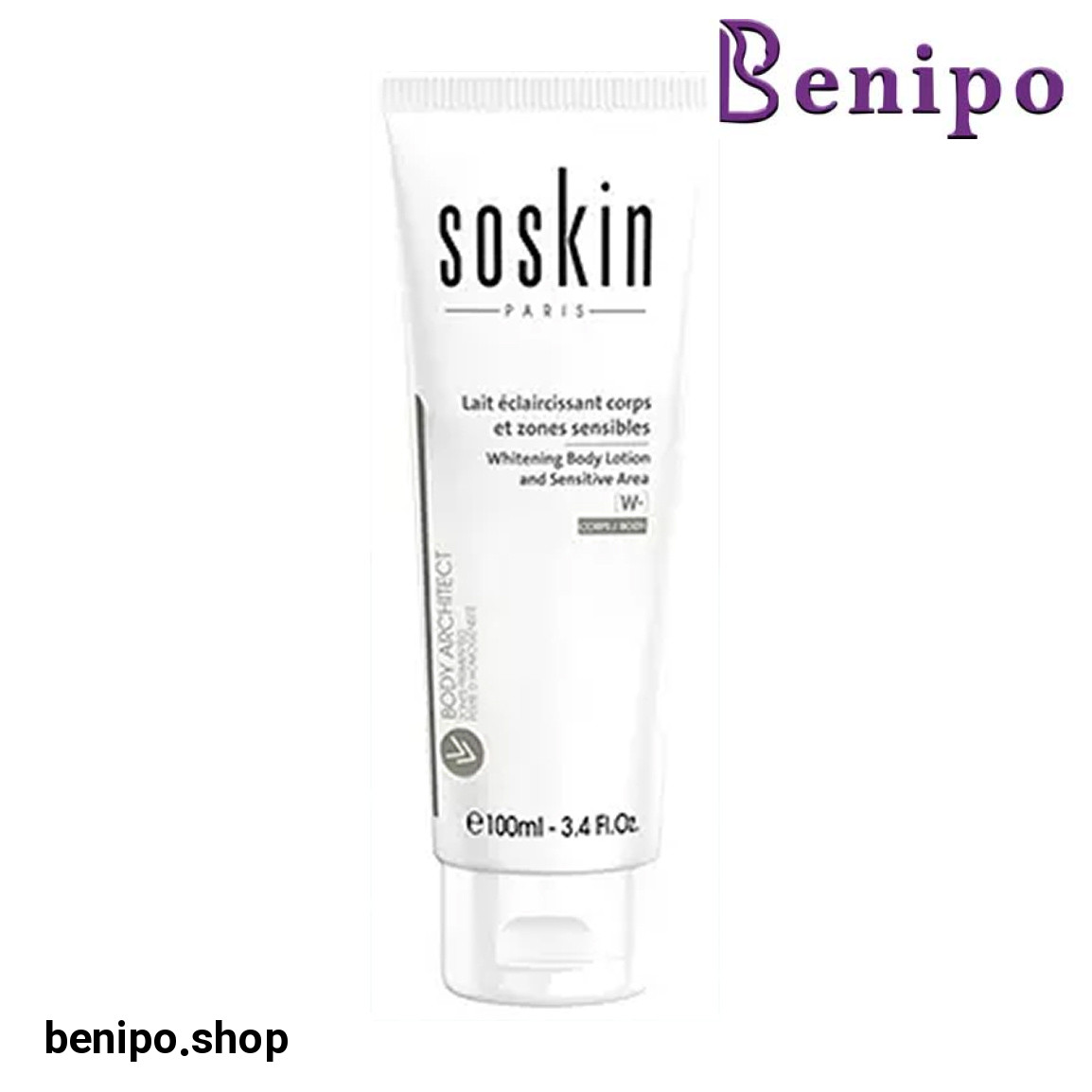 لوسیون ضد لک بدن و مناطق حساس حجم 100 میلی لیتر