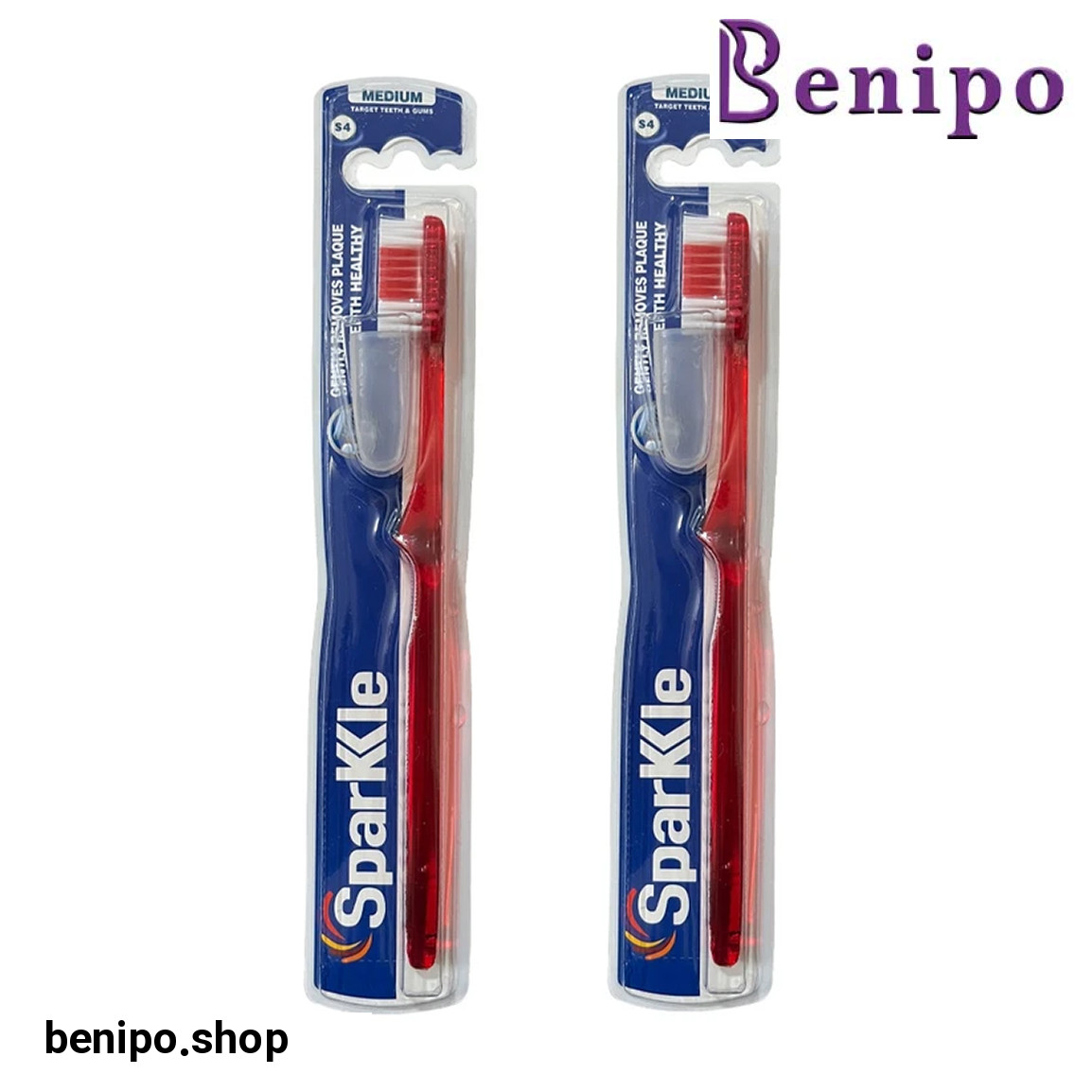 مسواک مدل S4 بسته دو عددی ارسال با رنگ رندوم