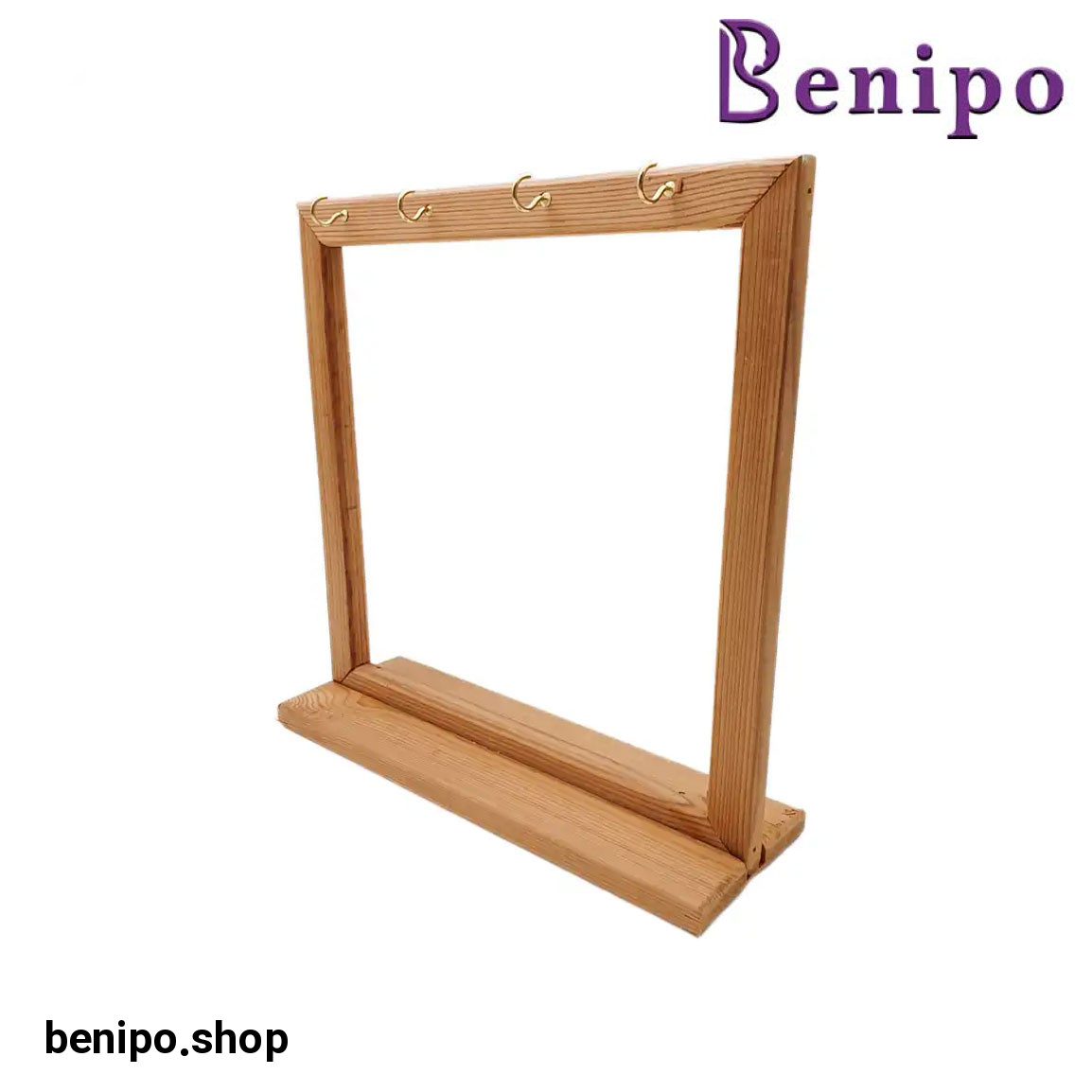 استند چوبی ترمو پالت سویچی مدل مربعی