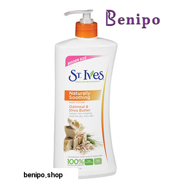 لوسیون تسکین دهنده حاوی جو دوسر و شی باتر